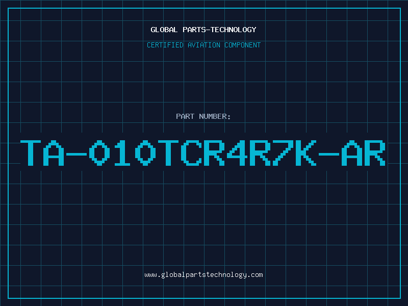 Aviation Part TA-010TCR4R7K-AR
