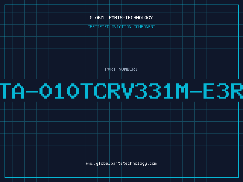 Aviation Part TA-010TCRV331M-E3R