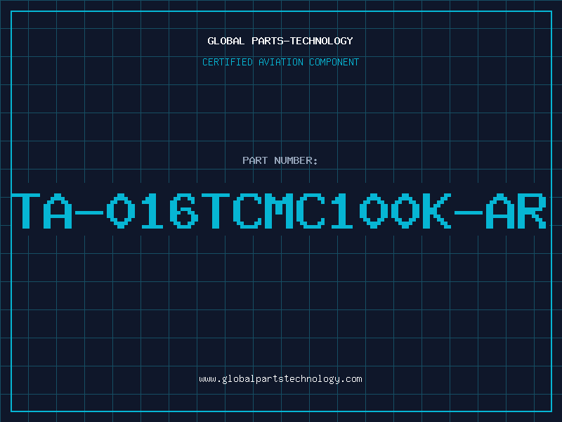 Aviation Part TA-016TCMC100K-AR