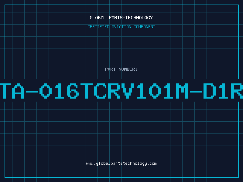 Aviation Part TA-016TCRV101M-D1R