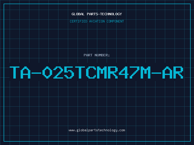 Aviation Part TA-025TCMR47M-AR