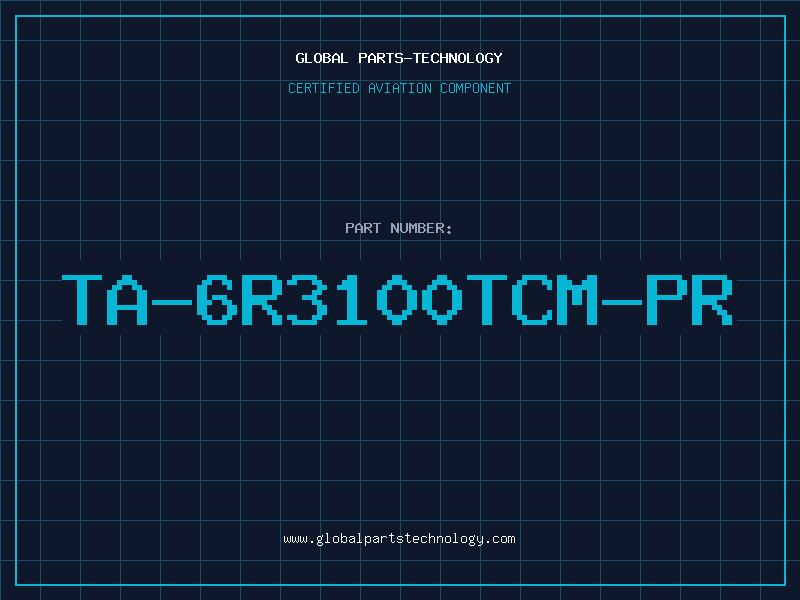Aviation Part TA-6R3100TCM-PR