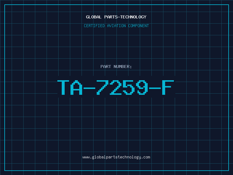 Aviation Part TA-7259-F