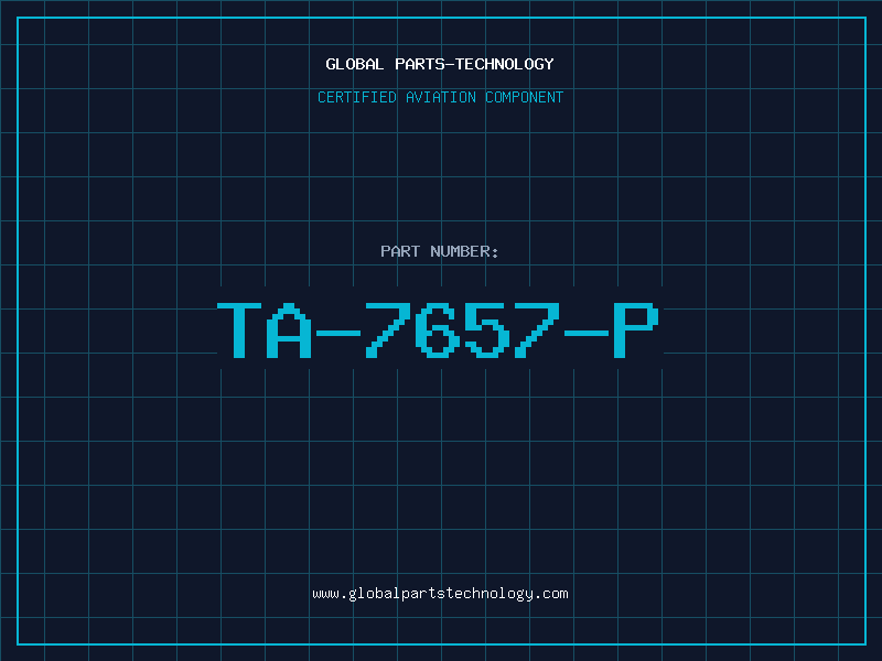 Aviation Part TA-7657-P