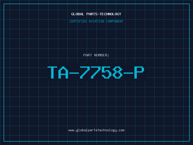 Aviation Part TA-7758-P