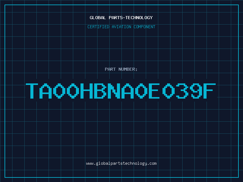 Aviation Part TA00HBNA0E039F