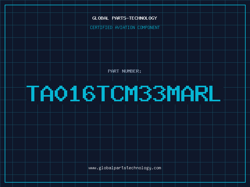 Aviation Part TA016TCM33MARL