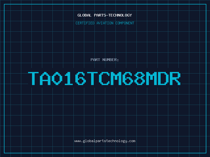 Aviation Part TA016TCM68MDR