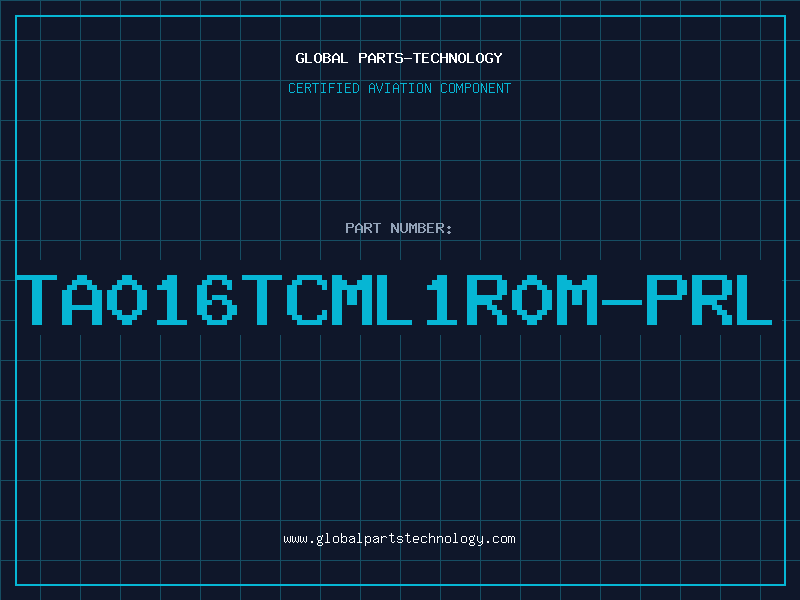 Aviation Part TA016TCML1R0M-PRL