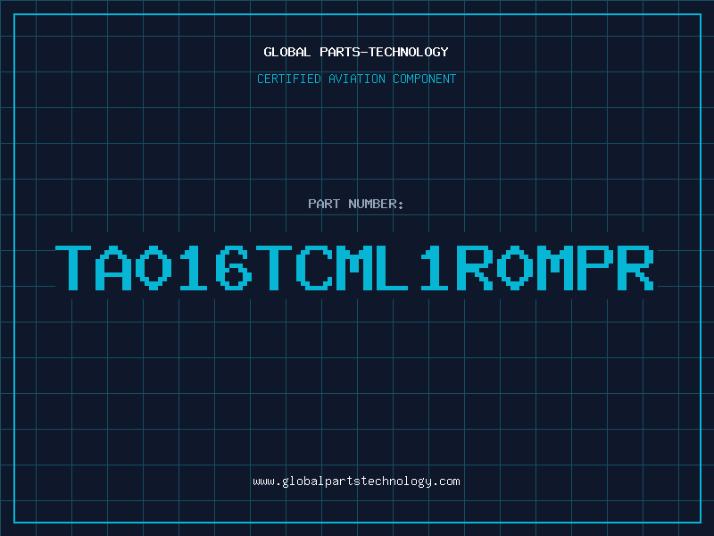 Aviation Part TA016TCML1R0MPR
