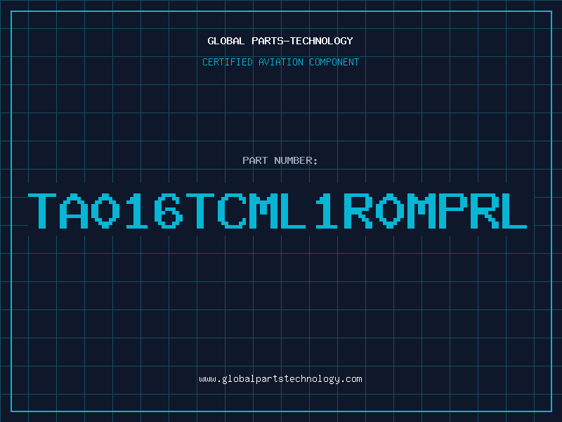 Aviation Part TA016TCML1R0MPRL