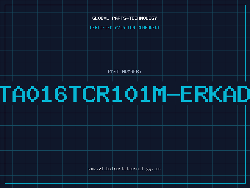 Aviation Part TA016TCR101M-ERKAD