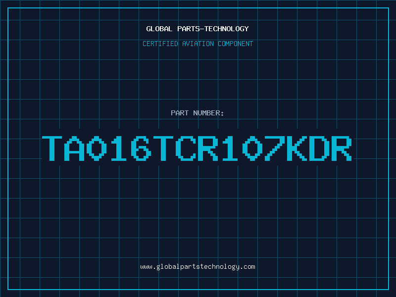Aviation Part TA016TCR107KDR