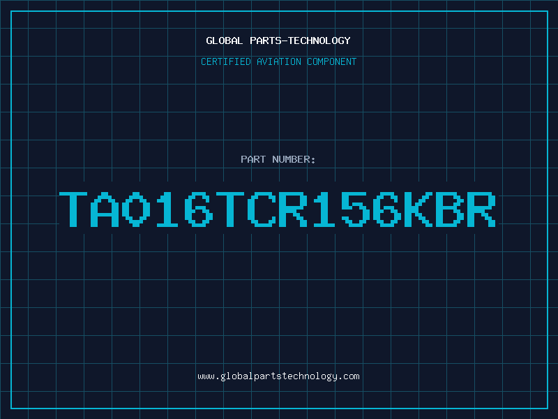 Aviation Part TA016TCR156KBR