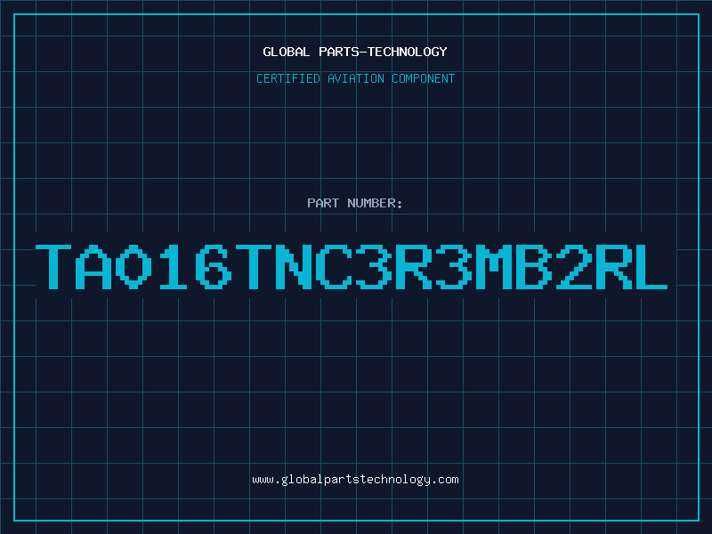 Aviation Part TA016TNC3R3MB2RL