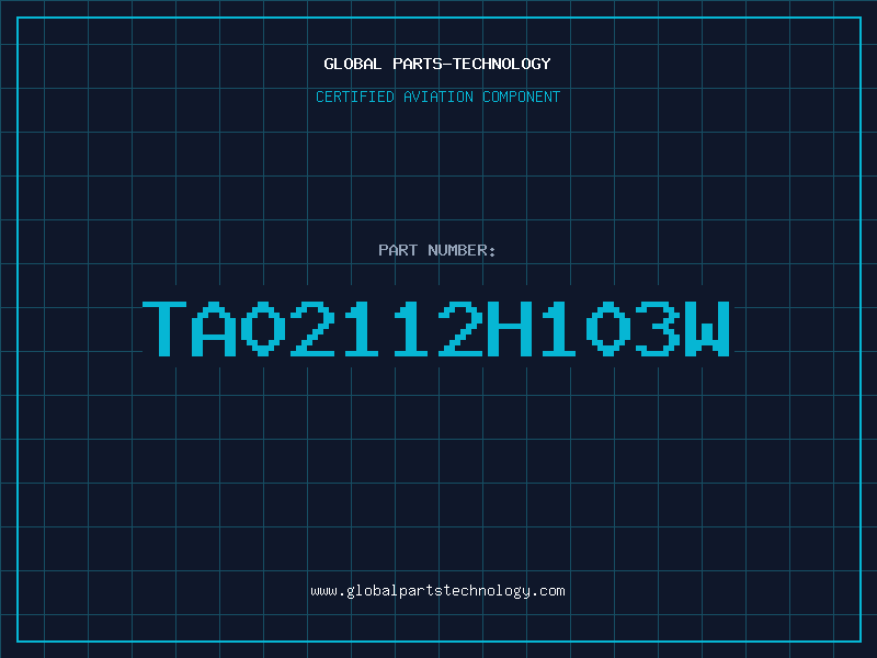Aviation Part TA02112H103W