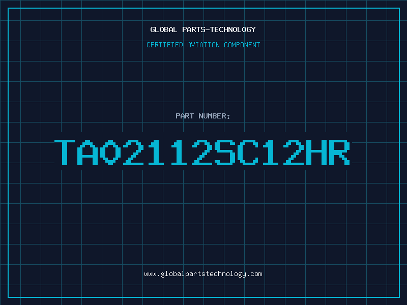 Aviation Part TA02112SC12HR
