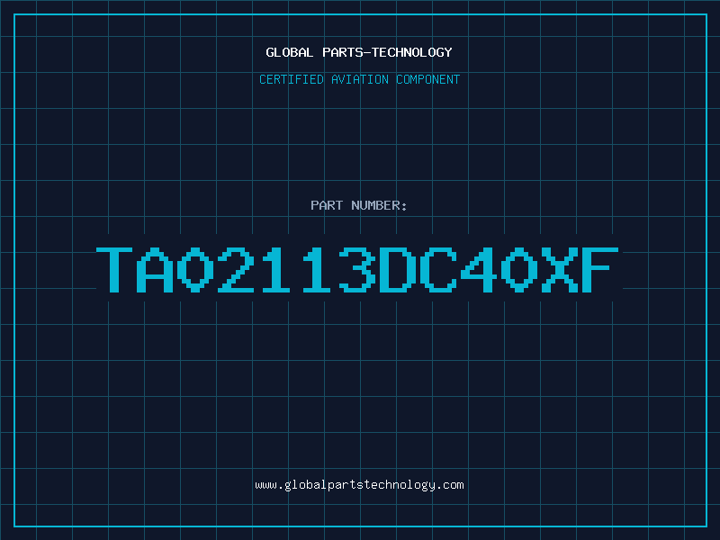Aviation Part TA02113DC40XF