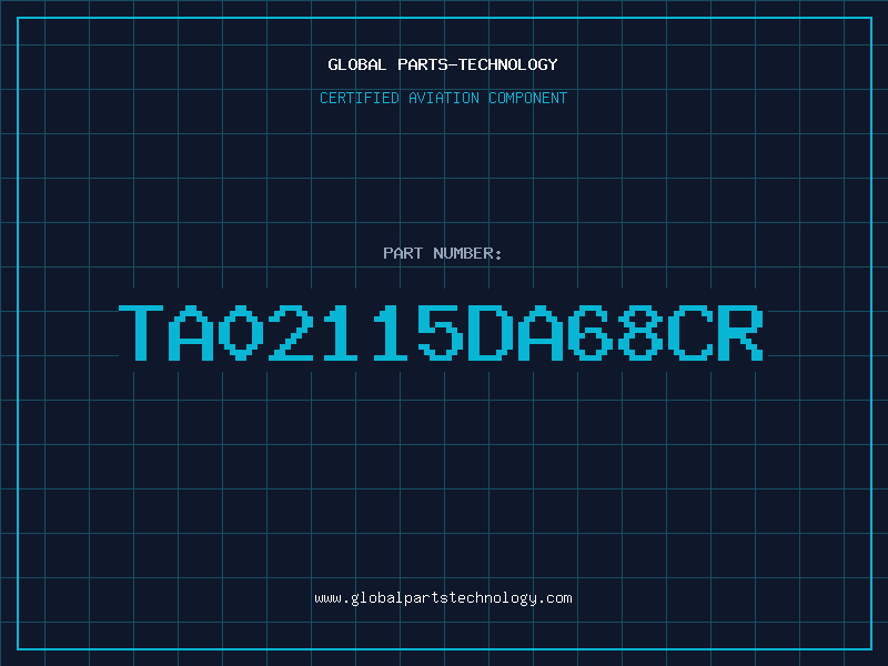 Aviation Part TA02115DA68CR