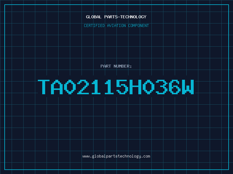Aviation Part TA02115H036W