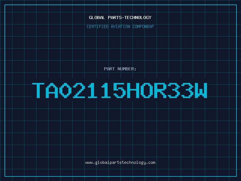 Aviation Part TA02115HOR33W
