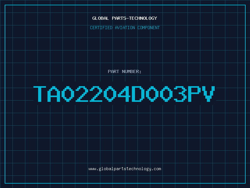 Aviation Part TA02204D003PV