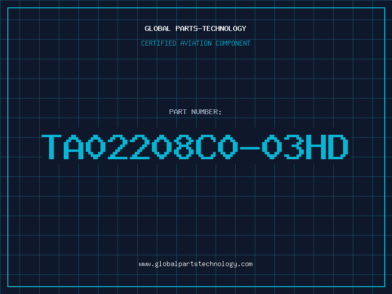 Aviation Part TA02208C0-03HD