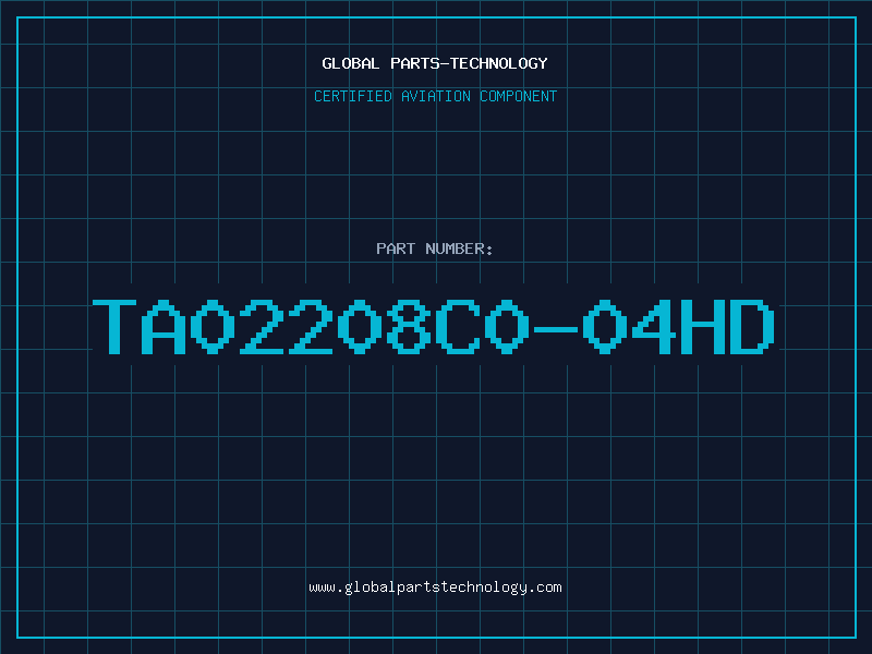 Aviation Part TA02208C0-04HD