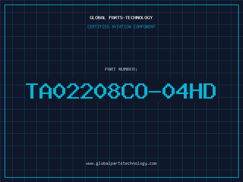 Aviation Part TA02208CO-04HD