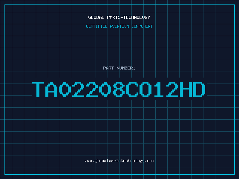 Aviation Part TA02208CO12HD