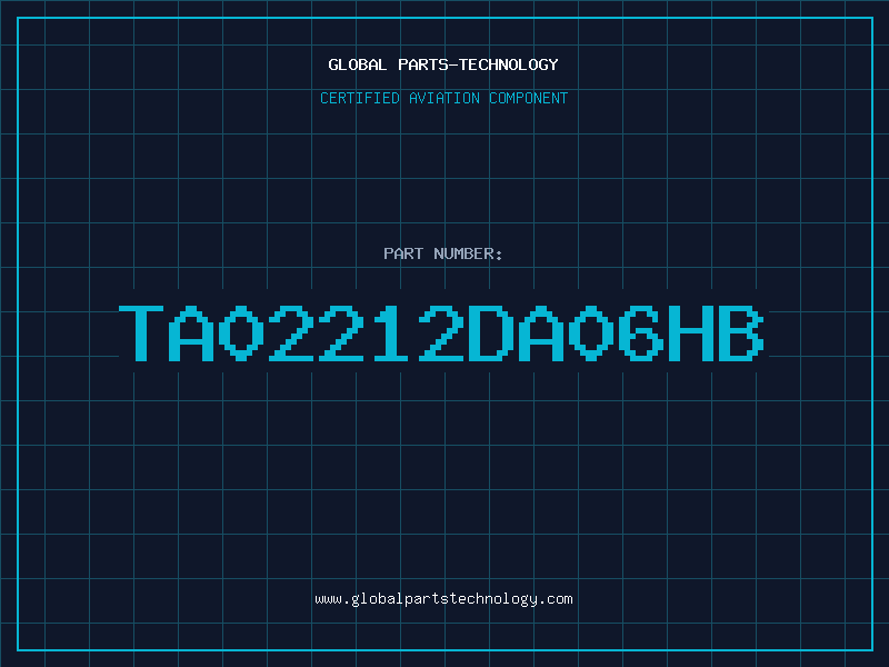 Aviation Part TA02212DA06HB