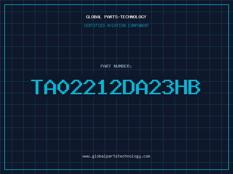 Aviation Part TA02212DA23HB