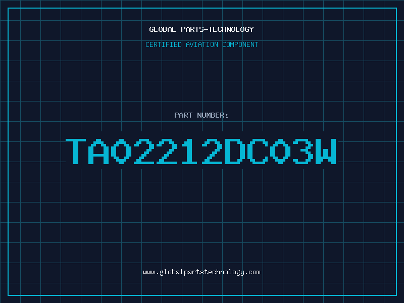 Aviation Part TA02212DC03W