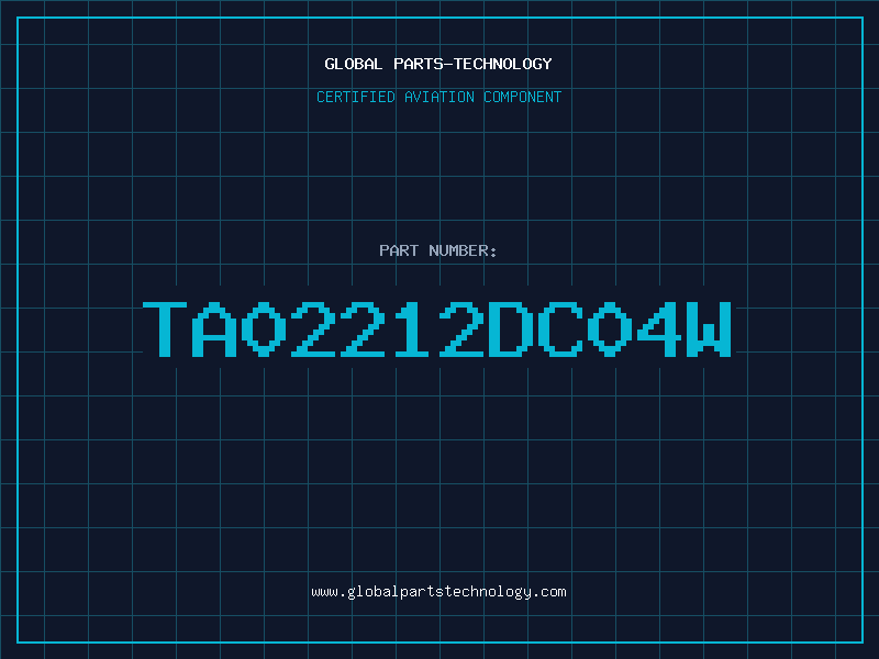 Aviation Part TA02212DC04W