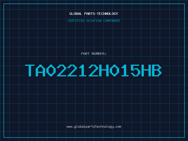 Aviation Part TA02212H015HB