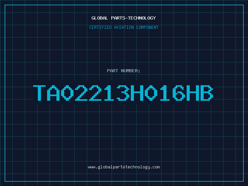 Aviation Part TA02213H016HB