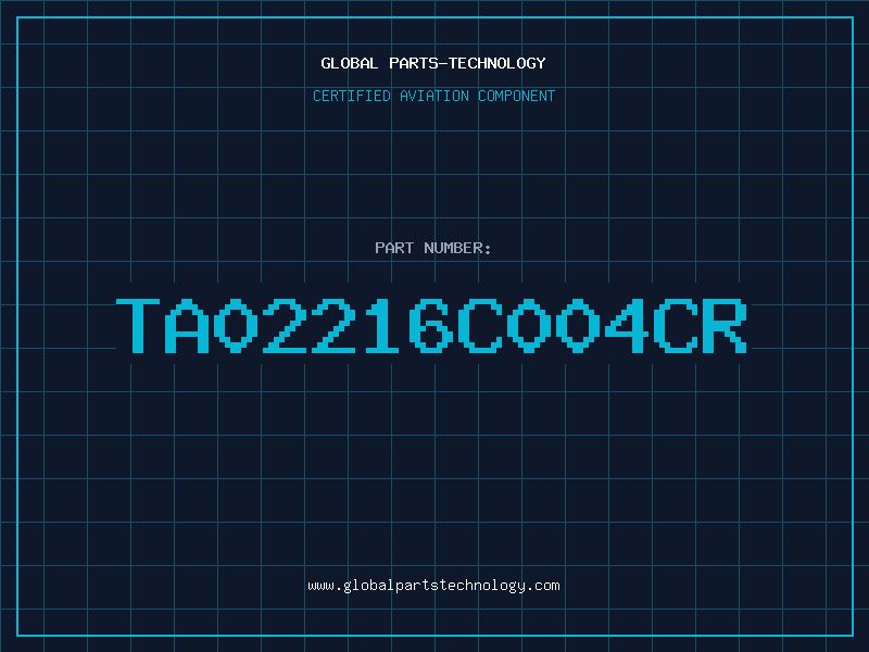 Aviation Part TA02216C004CR