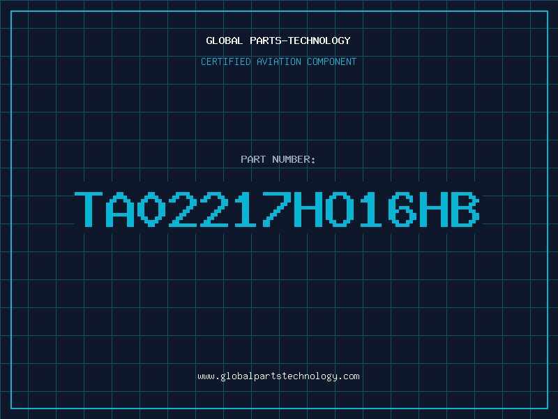 Aviation Part TA02217HO16HB
