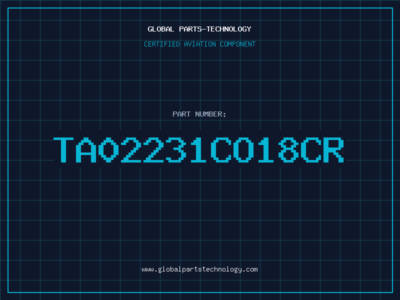 Aviation Part TA02231CO18CR