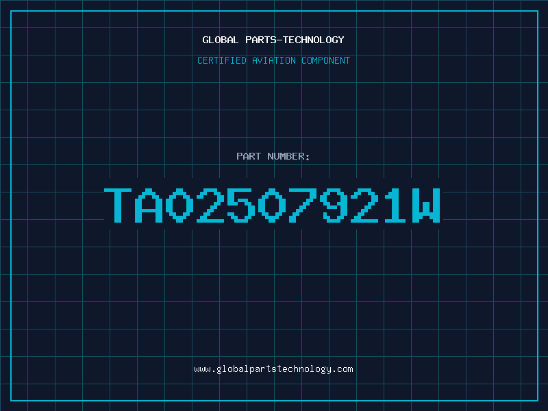 Aviation Part TA02507921W