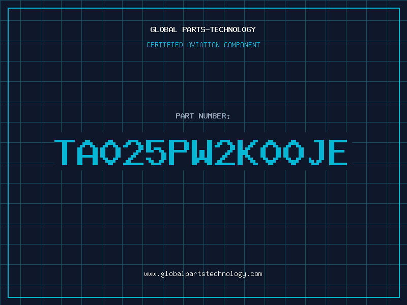 Aviation Part TA025PW2K00JE