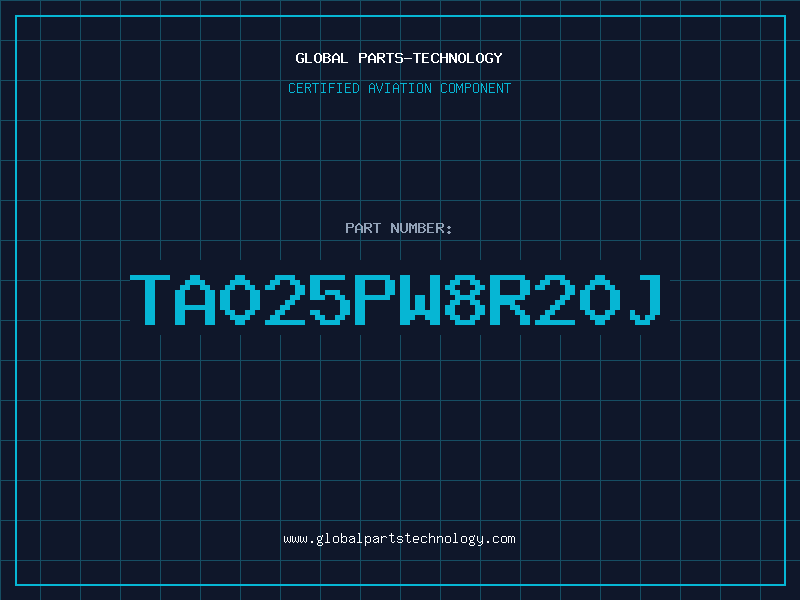 Aviation Part TA025PW8R20J