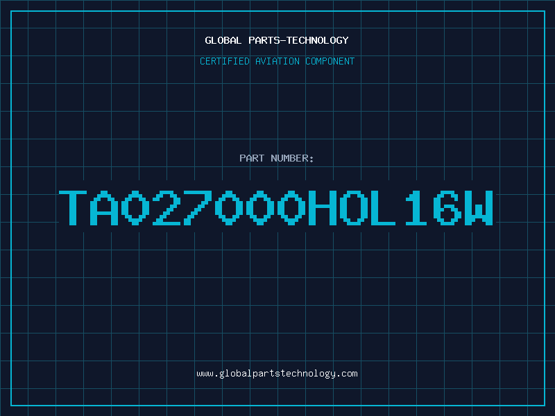 Aviation Part TA027000HOL16W