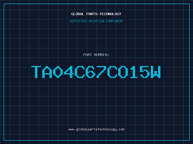 Aviation Part TA04C67CO15W