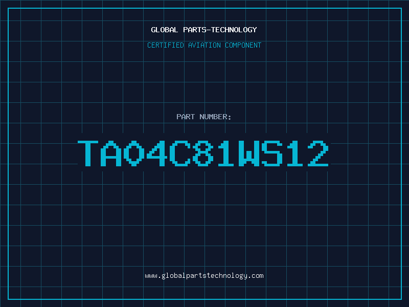 Aviation Part TA04C81WS12