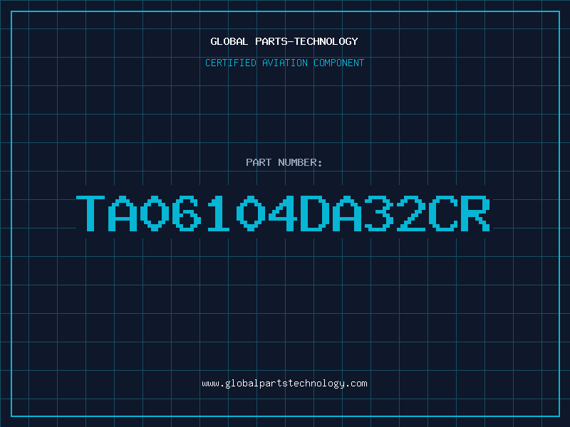 Aviation Part TA06104DA32CR