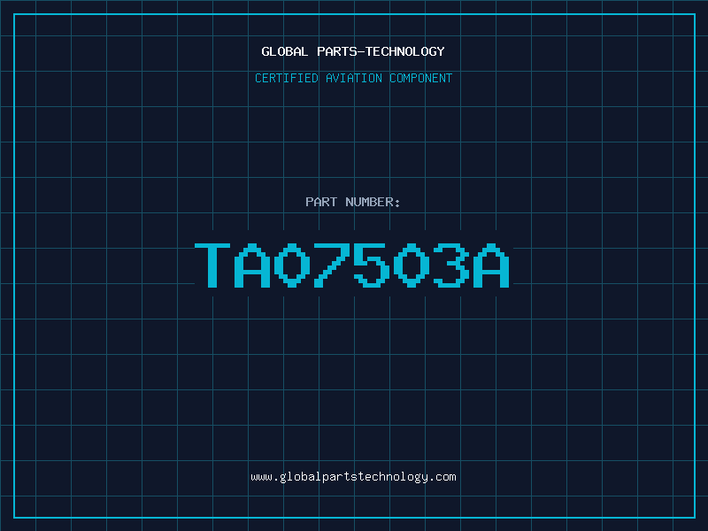 Aviation Part TA07503A