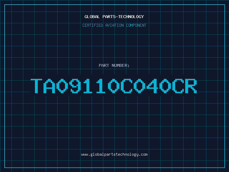 Aviation Part TA09110C040CR