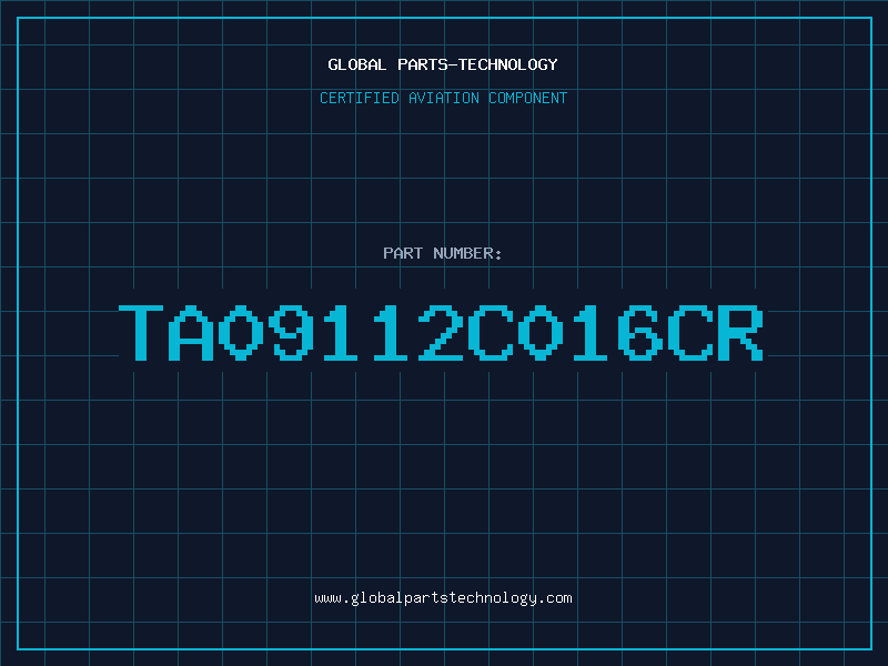 Aviation Part TA09112C016CR