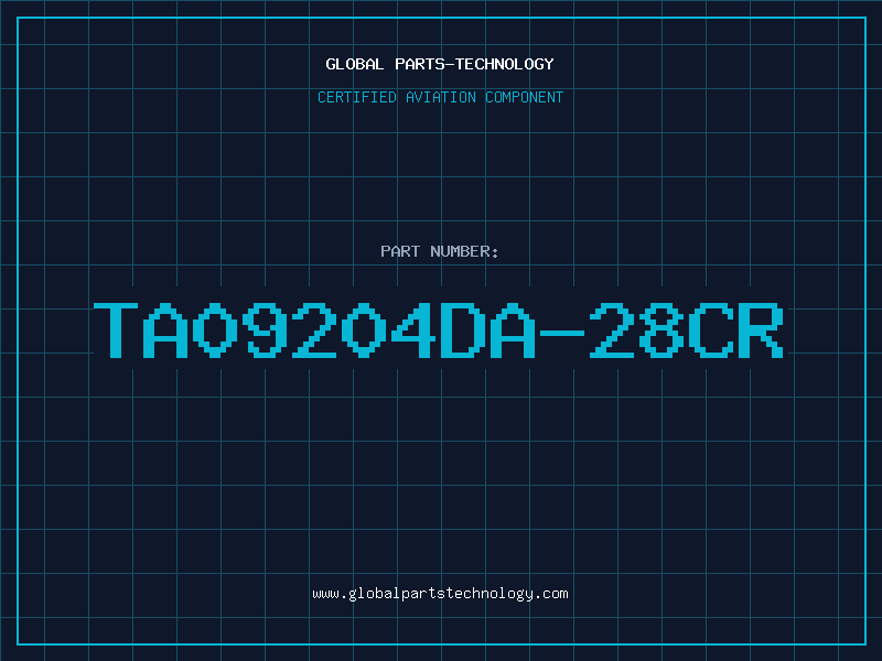 Aviation Part TA09204DA-28CR